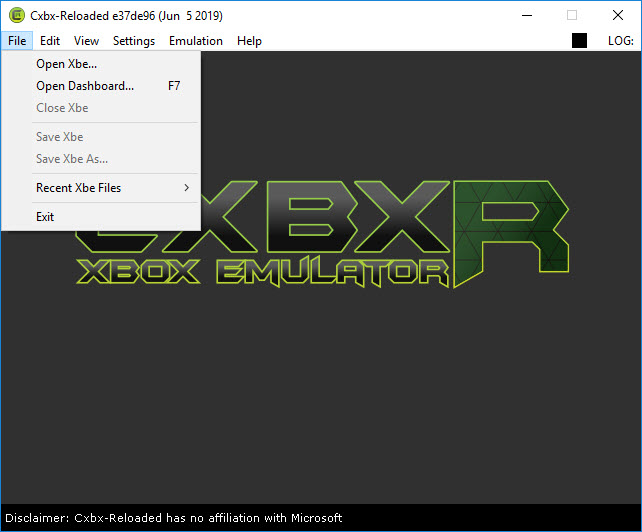 Xbox original emulator